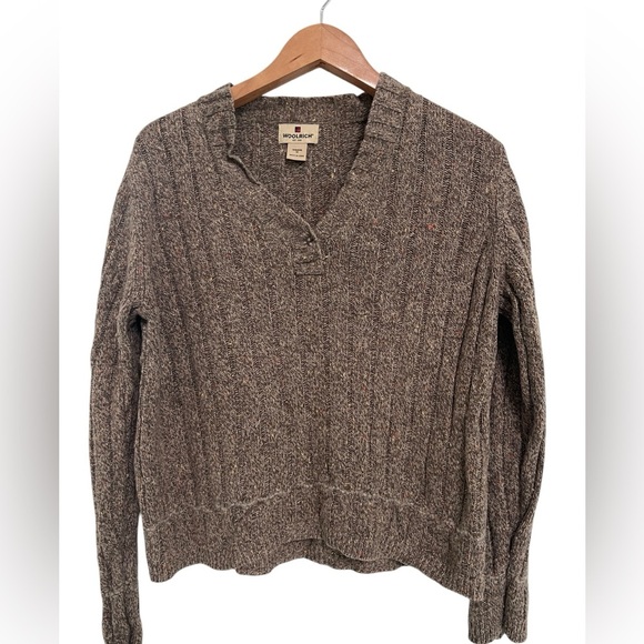 Woolrich Women’s Wool Brown Sweater Size Medium - Picture 1 of 9